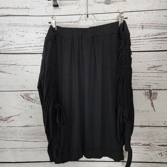 A+A Collection Ruched Off Shoulder Rayon Blouse Small NWT - Picture 3 of 5